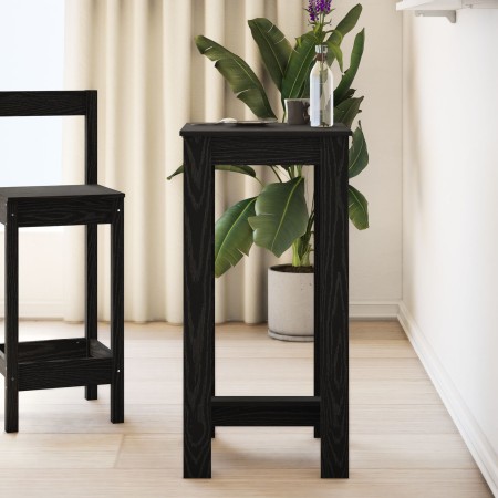 Mesa Bar Negro roble Madera elaborada 51x50x103,5 cm de , Mesas de cocina y de comedor - Ref: Foro24-868078, Precio: 60,55 €,...