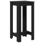 Mesa Bar Negro roble Madera elaborada 51x50x103,5 cm de , Mesas de cocina y de comedor - Ref: Foro24-868078, Precio: 60,55 €,...