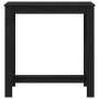 Mesa de Bar Negra de Roble 102x50x103.5 cm de Madera Sintetizada de , Mesas de cocina y de comedor - Ref: Foro24-868079, Prec...