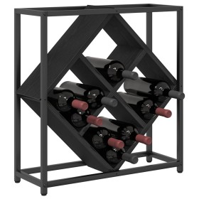 Botelleros Roble negro Madera resistente Mediano Rectangular de , Botelleros - Ref: Foro24-868219, Precio: 41,62 €, Descuento...