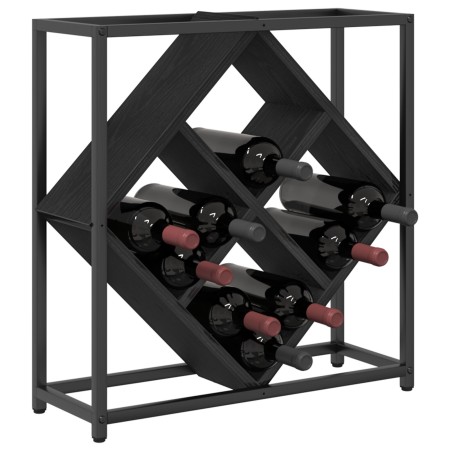 Botelleros Roble negro Madera resistente Mediano Rectangular de , Botelleros - Ref: Foro24-868219, Precio: 41,62 €, Descuento...
