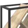Botelleros Roble de Sonoma, Negro Tablero de partículas, Metal de , Botelleros - Ref: Foro24-868220, Precio: 39,62 €, Descuen...