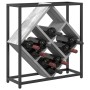Expositores de vino  Sonoma gris Tablero de partículas Pequeño | Foro24.es | Tu tienda online para hogar, jardín y más Foro24.es