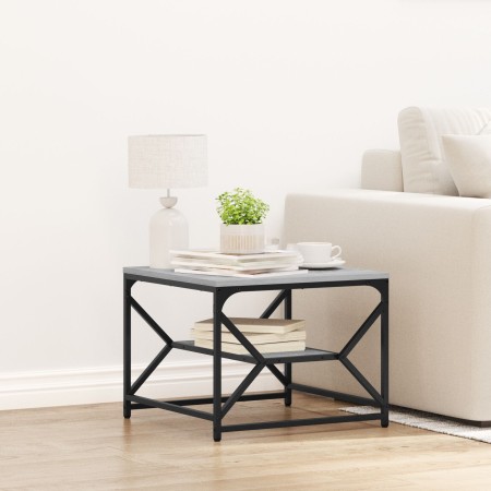 Mesa de Café  con Estantería - Gris Sonoma - 51x50x40 cm - Hecha de Madera | Foro24.es | Tu tienda online para hogar, jardín y más Foro24.es