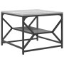 Mesa de Café  con Estantería - Gris Sonoma - 51x50x40 cm - Hecha de Madera | Foro24.es | Tu tienda online para hogar, jardín y más Foro24.es