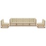 Juego de muebles de jardín 6 pzas y cojines madera pino maciza de vidaXL, Conjuntos de jardín - Ref: Foro24-3076452, Precio: ...