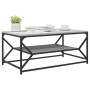 Mesa de café con estante Gris Sonoma 90x50x40 cm Madera elaborada de , Mesas de centro - Ref: Foro24-868234, Precio: 63,78 €,...