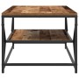 Mesa de café con estante de madera envejecida 90x50x40 cm, hecha de madera de , Mesas de centro - Ref: Foro24-868235, Precio:...