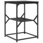 Mesa Auxiliar Negra de Roble 41x40x60 cm de Madera Ingenierizada de , Mesitas de noche - Ref: Foro24-868237, Precio: 46,06 €,...