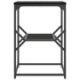 Mesa Auxiliar Negra de Roble 41x40x60 cm de Madera Ingenierizada de , Mesitas de noche - Ref: Foro24-868237, Precio: 46,06 €,...