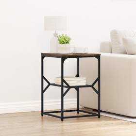 Mesa Lateral de de Roble Ahumado 41x40x60 cm de Madera Engineered de , Mesitas de noche - Ref: Foro24-868239, Precio: 42,13 €...