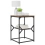 Mesa Lateral de de Roble Ahumado 41x40x60 cm de Madera Engineered de , Mesitas de noche - Ref: Foro24-868239, Precio: 42,13 €...