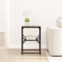 Mesa Lateral de de Roble Ahumado 41x40x60 cm de Madera Engineered de , Mesitas de noche - Ref: Foro24-868239, Precio: 42,13 €...