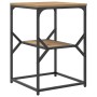 Mesa Lateral de Roble Artesanal 41x40x60 cm de Madera Ingenierizada de , Mesitas de noche - Ref: Foro24-868242, Precio: 42,13...
