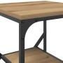 Mesa Lateral de Roble Artesanal 41x40x60 cm de Madera Ingenierizada de , Mesitas de noche - Ref: Foro24-868242, Precio: 42,13...