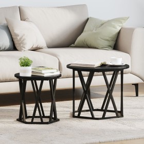 Mesas Laterales Anidadas 2 pcs Madera de Roble Negri de , Mesas de centro - Ref: Foro24-868243, Precio: 61,90 €, Descuento: %