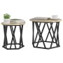 Mesas Auxiliares anidadas  2 pcs Madera de Roble Sonoma | Foro24.es | Tu tienda online para hogar, jardín y más Foro24.es