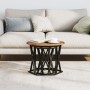 Mesas laterales apilables 2 pcs de madera vintage y contrachapada de , Mesas de centro - Ref: Foro24-868247, Precio: 58,39 €,...