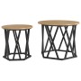 Mesas Laterales Anidadas 2 pcs de Madera de Roble Artisan | Foro24.es | Tu tienda online para hogar, jardín y más Foro24.es
