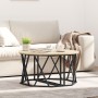 Mesa de Café  Sonoma Oak 80x80x42 cm Madera Ingenierizada | Foro24.es | Tu tienda online para hogar, jardín y más Foro24.es