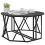 Mesa de café  Negra de Roble 80x80x42 cm en Madera | Foro24.es | Tu tienda online para hogar, jardín y más Foro24.es