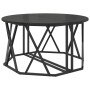 Mesa de café  Negra de Roble 80x80x42 cm en Madera | Foro24.es | Tu tienda online para hogar, jardín y más Foro24.es