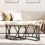 Mesa de Café  Sonoma Oak 80x80x42 cm Madera Ingenierizada | Foro24.es | Tu tienda online para hogar, jardín y más Foro24.es