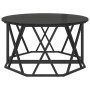 Mesa de café  Negra de Roble 80x80x42 cm en Madera | Foro24.es | Tu tienda online para hogar, jardín y más Foro24.es