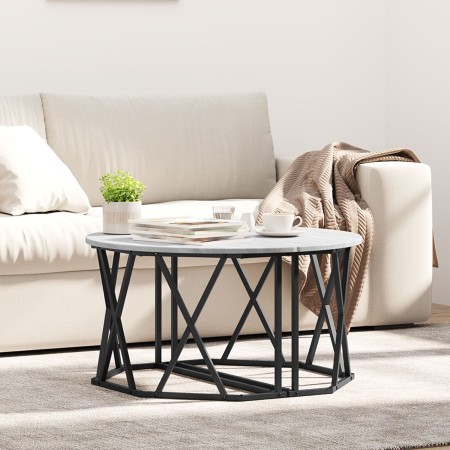 Mesa de café  Gris Sonoma 80x80x42 cm de madera de ingeniería | Foro24.es | Tu tienda online para hogar, jardín y más Foro24.es