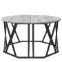 Mesa de café  Gris Sonoma 80x80x42 cm de madera de ingeniería | Foro24.es | Tu tienda online para hogar, jardín y más Foro24.es