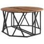 Mesa de café de madera vieja 80x80x42 cm de madera compuesta de , Mesas de centro - Ref: Foro24-868253, Precio: 69,88 €, Desc...