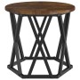 Mesas Auxiliares Nesting 3 pcs Madera de Roble Ahumada de , Mesas de centro - Ref: Foro24-868257, Precio: 73,77 €, Descuento: %