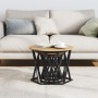 Mesas Laterales Apilables 3 pcs de Madera de Roble Artesanal de , Mesas de centro - Ref: Foro24-868260, Precio: 72,79 €, Desc...