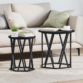 Comprar Mesas Laterales 2 pcs de Madera de Roble