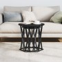 Mesas Laterales  2 pcs de Madera de Roble Negra | Foro24.es | Tu tienda online para hogar, jardín y más Foro24.es