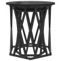 Mesas Laterales  2 pcs de Madera de Roble Negra | Foro24.es | Tu tienda online para hogar, jardín y más Foro24.es