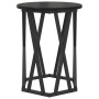 Mesas Laterales  2 pcs de Madera de Roble Negra | Foro24.es | Tu tienda online para hogar, jardín y más Foro24.es