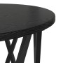 Mesas Laterales  2 pcs de Madera de Roble Negra | Foro24.es | Tu tienda online para hogar, jardín y más Foro24.es