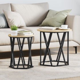 Comprar Mesas Laterales 2 pcs Madera