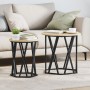 Mesas Laterales  2 pcs Madera Ingenierizada de Roble Sonoma | Foro24.es | Tu tienda online para hogar, jardín y más Foro24.es