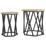 Mesas Laterales  2 pcs Madera Ingenierizada de Roble Sonoma | Foro24.es | Tu tienda online para hogar, jardín y más Foro24.es