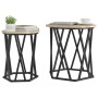 Mesas Laterales  2 pcs Madera Ingenierizada de Roble Sonoma | Foro24.es | Tu tienda online para hogar, jardín y más Foro24.es