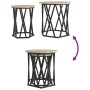 Mesas Laterales  2 pcs Madera Ingenierizada de Roble Sonoma | Foro24.es | Tu tienda online para hogar, jardín y más Foro24.es