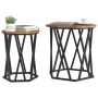 Mesas Laterales 2 pcs Madera Vieja Madera de Ingeniería de , Mesas de centro - Ref: Foro24-868265, Precio: 63,38 €, Descuento...