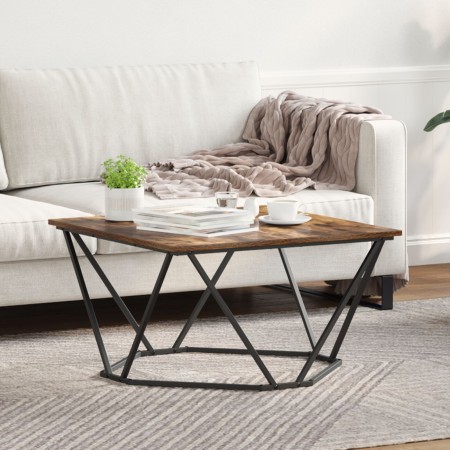 Roble Ahumado Madera Mediana Resistente Mesas de Café de , Mesas de centro - Ref: Foro24-868275, Precio: 55,18 €, Descuento: ...