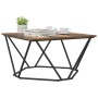 Roble Ahumado Madera Mediana Resistente Mesas de Café de , Mesas de centro - Ref: Foro24-868275, Precio: 55,18 €, Descuento: ...