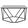 Grey Sonoma Madera de ingeniería, Metal Mediana Moderna de , Mesas de centro - Ref: Foro24-868276, Precio: 54,70 €, Descuento...