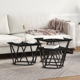 Comprar Mesas Laterales 3 pcs Madera de Roble
