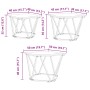 Mesas Laterales 3 pcs Madera Ingenierizada Roble Sonoma de , Mesas de centro - Ref: Foro24-868280, Precio: 62,18 €, Descuento: %