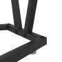 Mesa de café Negro Roble 80x40x40,5 cm Madera y Metal de , Mesas de centro - Ref: Foro24-869690, Precio: 45,13 €, Descuento: ...